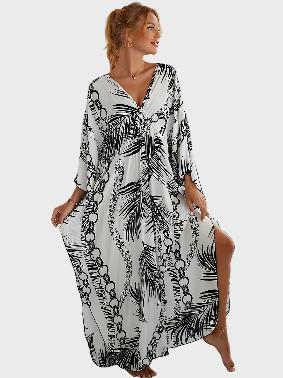Ocean Palm Maxi Jasmine's Boutique Australia