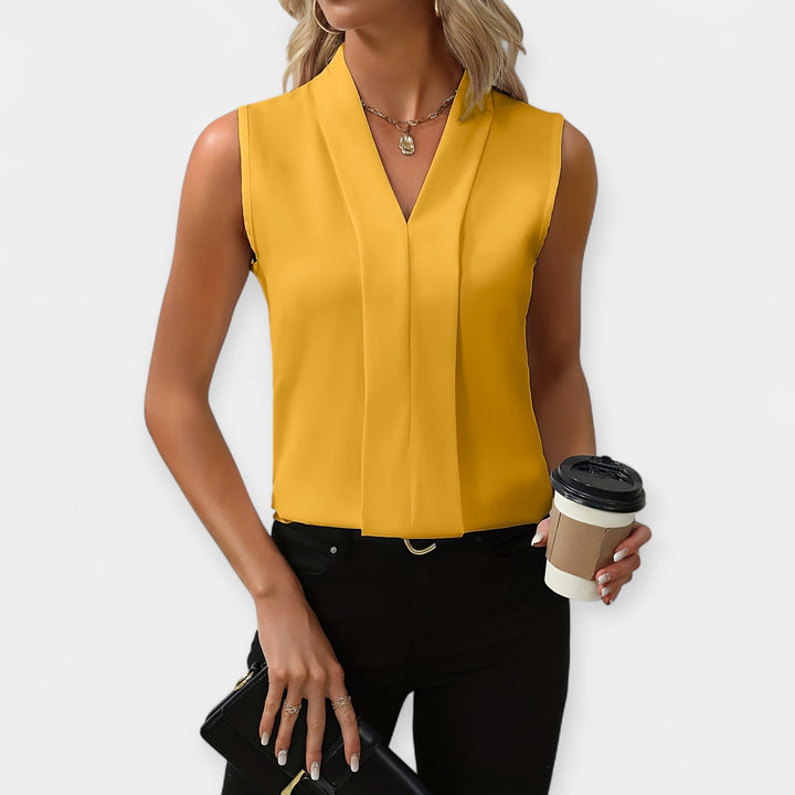 Classy Sleeveless Blouse Jasmine's Boutique Australia