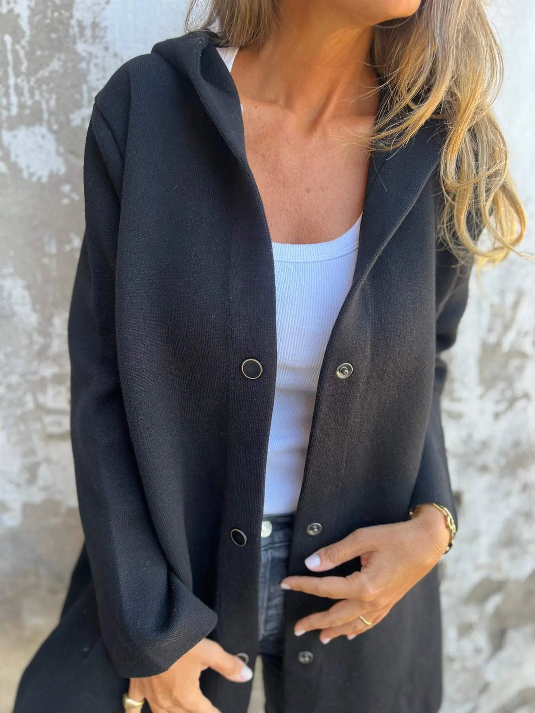 Scarlet Elegance Longline Coat Jasmine's Boutique Australia