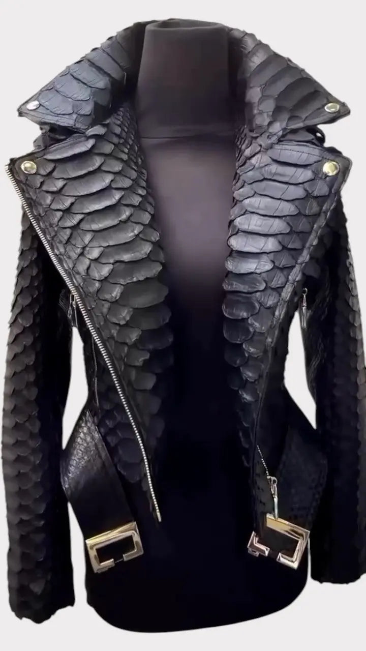 Noir Viper Luxe Jacket Jasmine's Boutique Australia