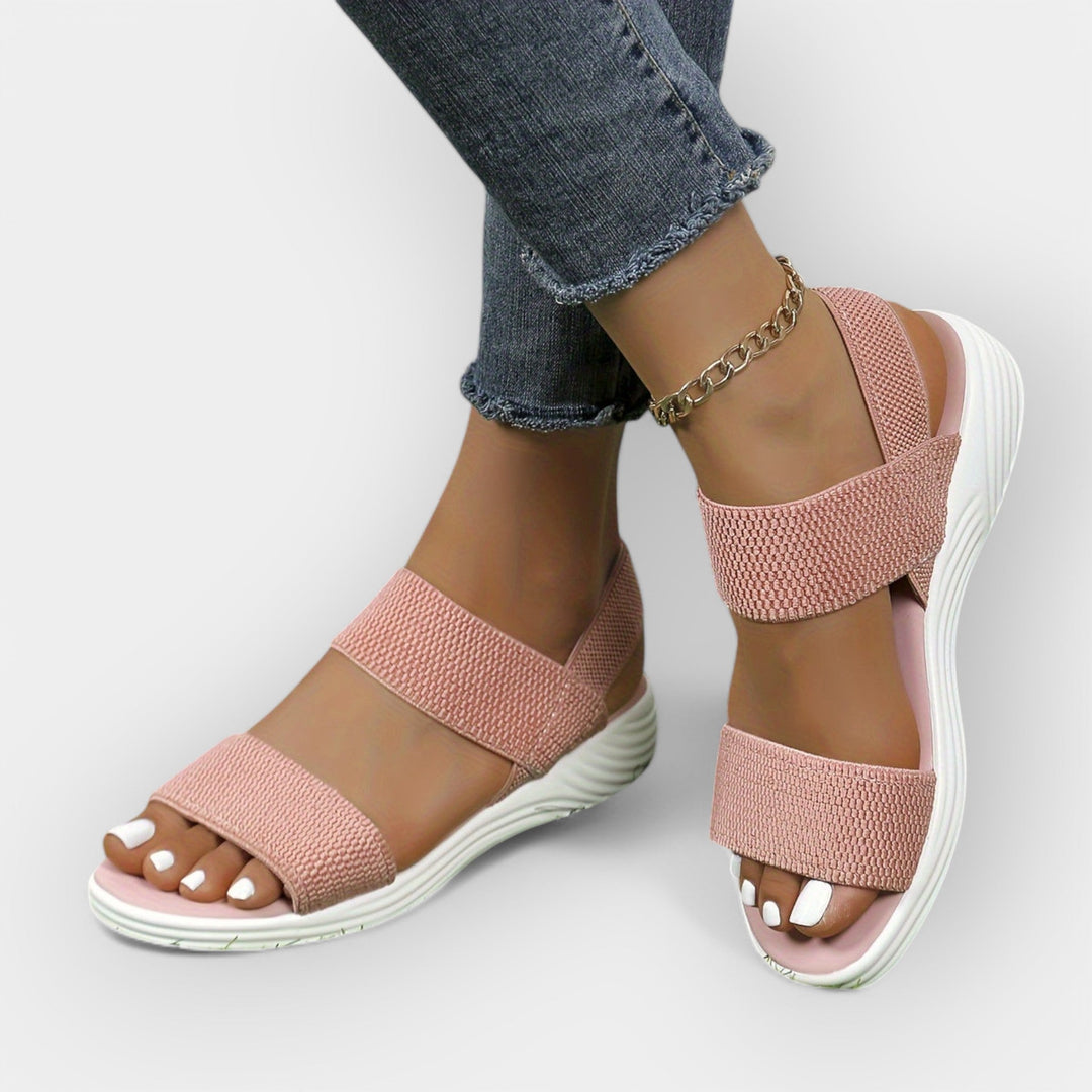 Comfortable Elastic Sandals Liora Lane Boutique