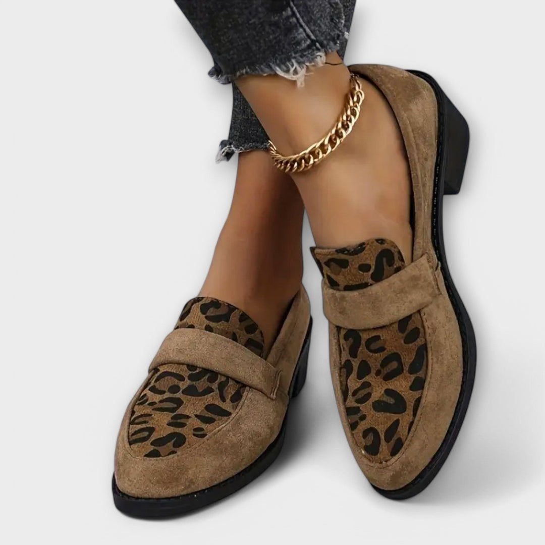 Stylish women's shoes with leopard print Jasmine's Boutique Australia