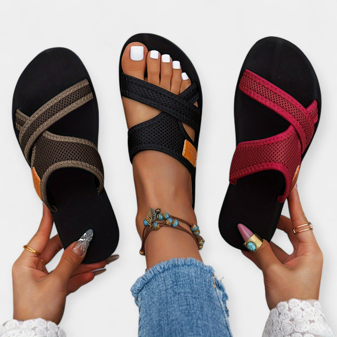 Summer Mesh Sandals Liora Lane Boutique