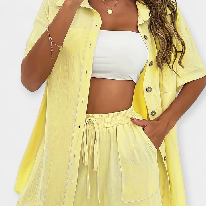 Shirt and Shorts Set Jasmine's Boutique Australia