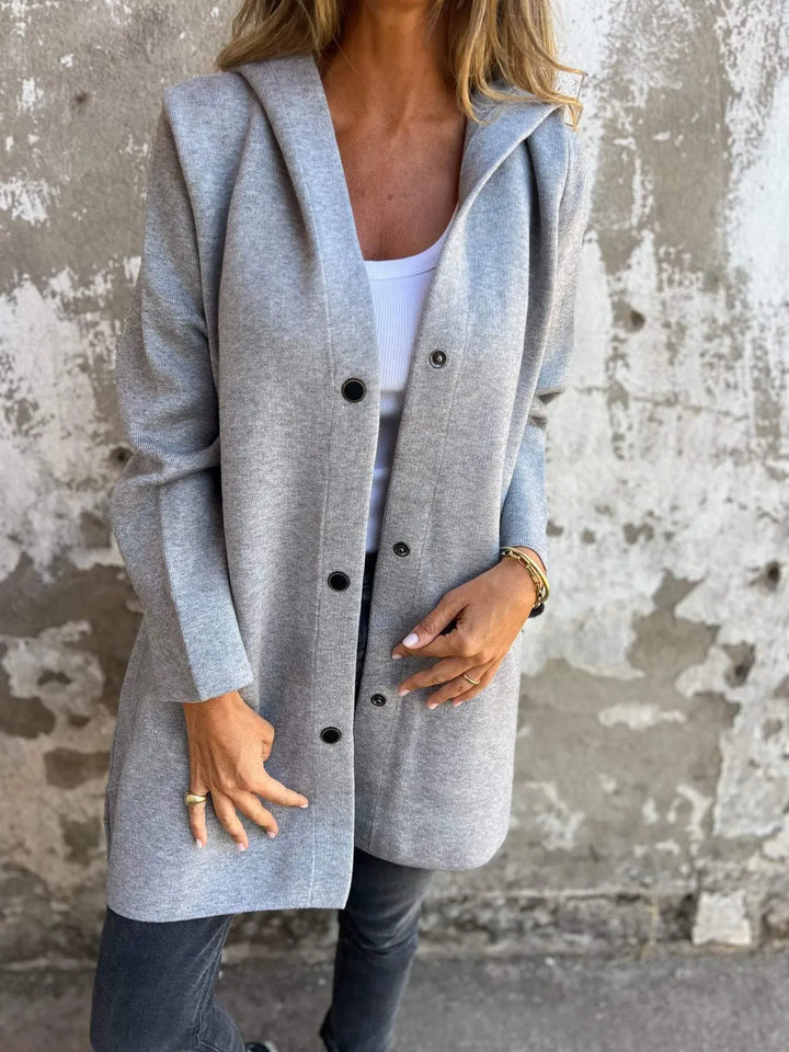 Scarlet Elegance Longline Coat Jasmine's Boutique Australia