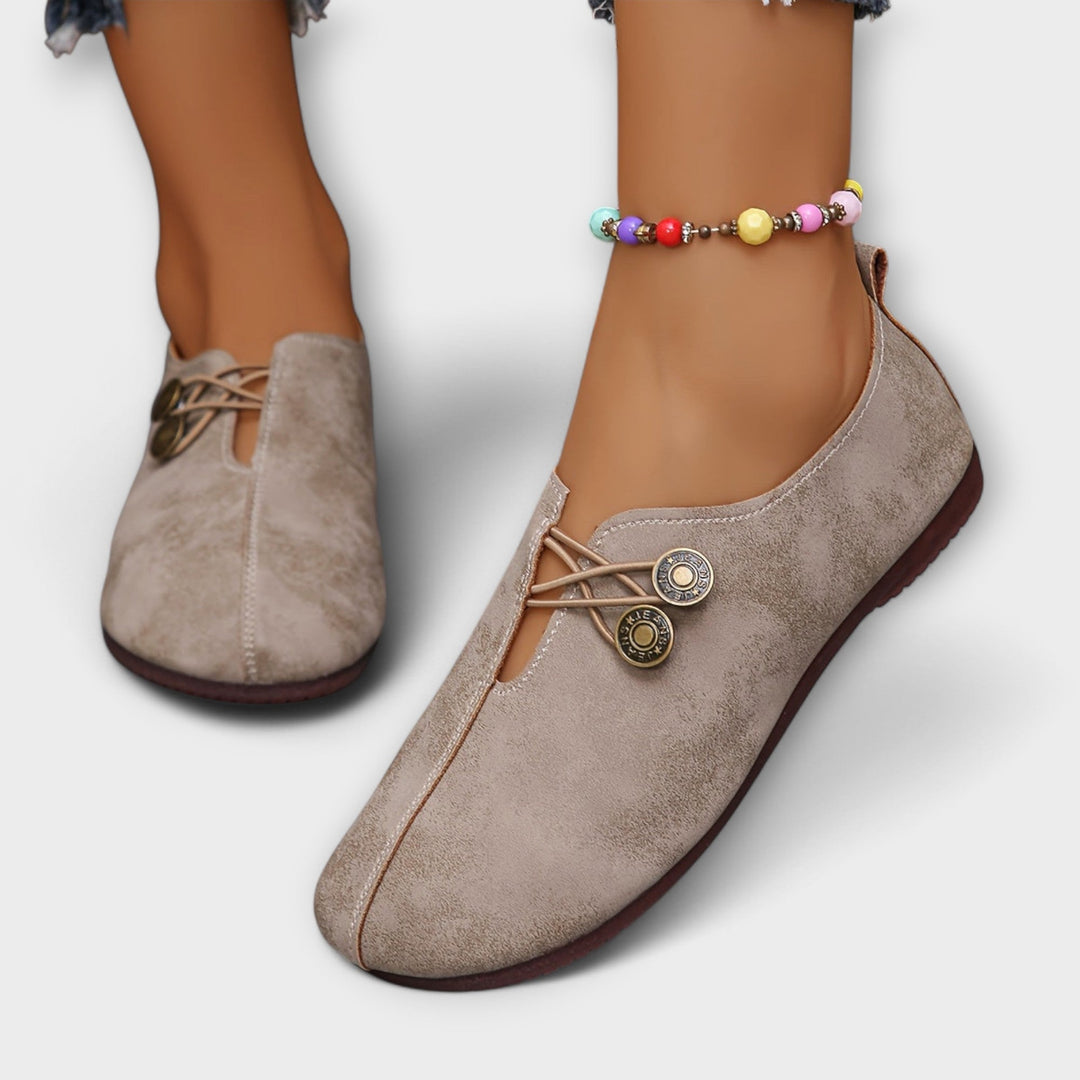 Leather Ballerina Jasmine's Boutique Australia