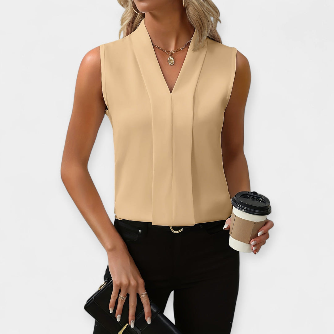 Classy Sleeveless Blouse Jasmine's Boutique Australia