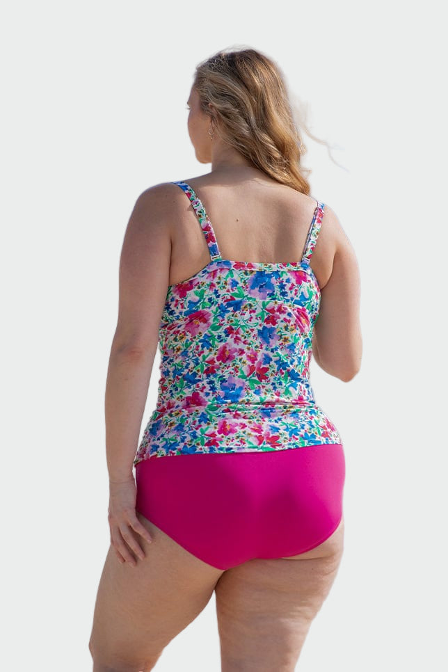 Bright Floral Underwire Tankini Top Jasmine's Boutique Australia