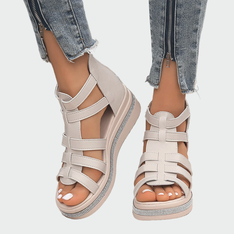 Strappy Platform Sandals Jasmine's Boutique Australia