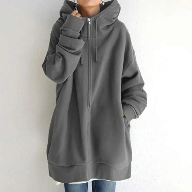 Cozy Neutral Oversized Hoodie Jasmine's Boutique Australia