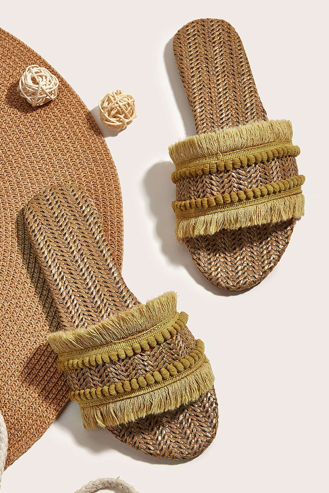 Fringe | Slippers Liora Lane Boutique
