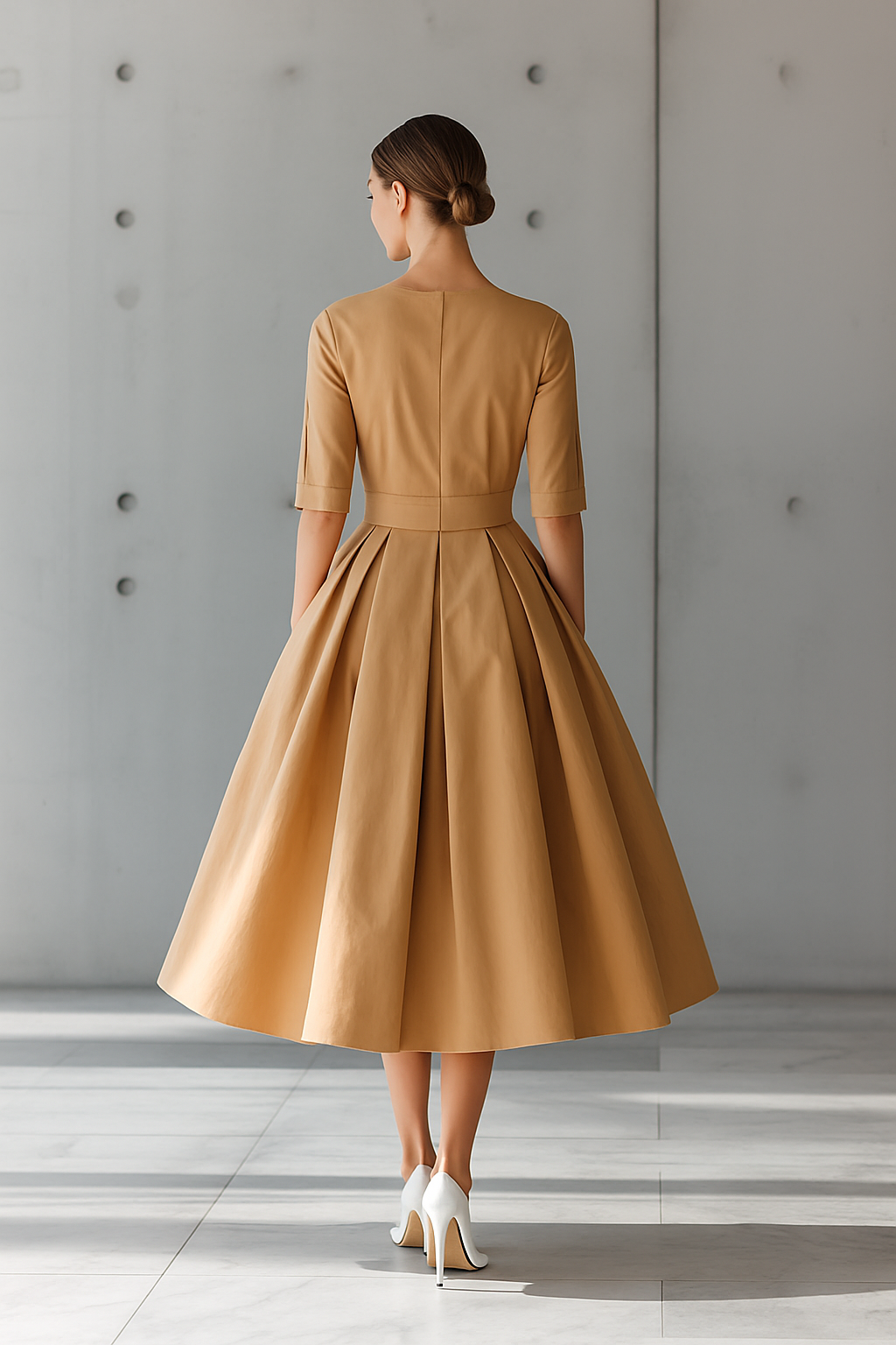 Structured Maxi Dress in Cotton Jasmine's Boutique Australia