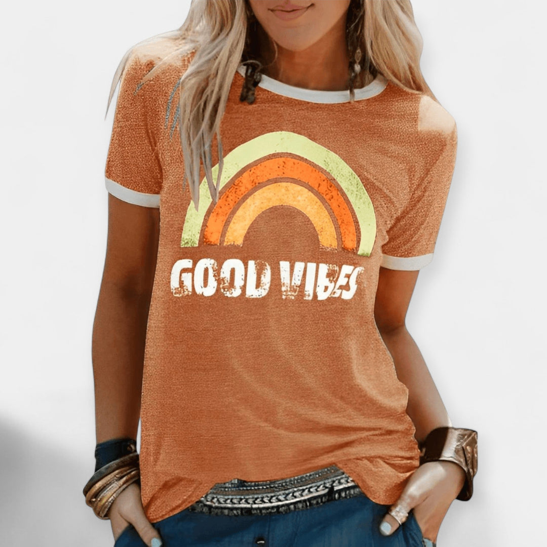 Good Vibes T-Shirt Jasmine's Boutique Australia