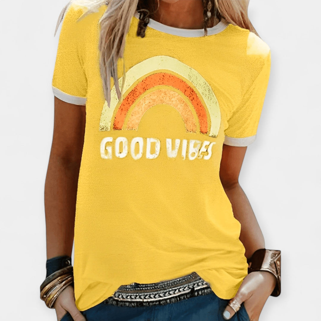 Good Vibes T-Shirt Jasmine's Boutique Australia