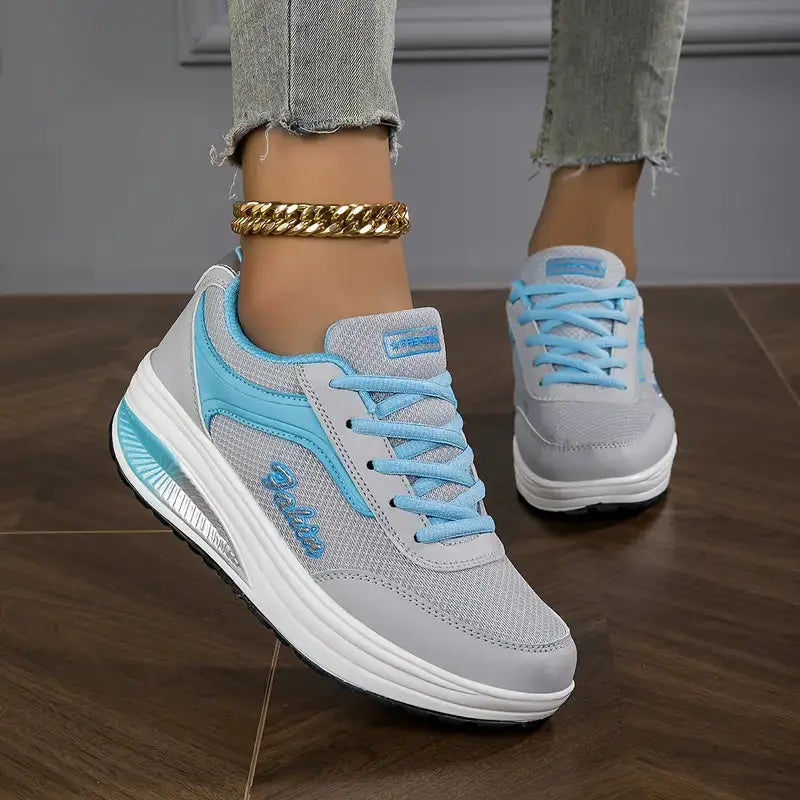 Gray & Pink Athletic Sneakers Jasmine's Boutique Australia