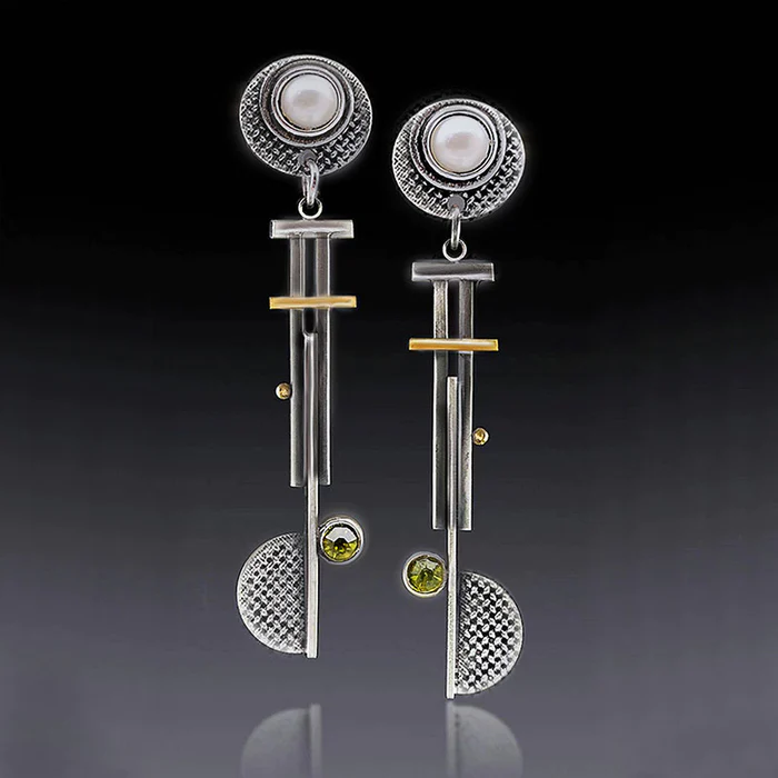 Vintage Dangling Pearl Earrings Jasmine's Boutique Australia