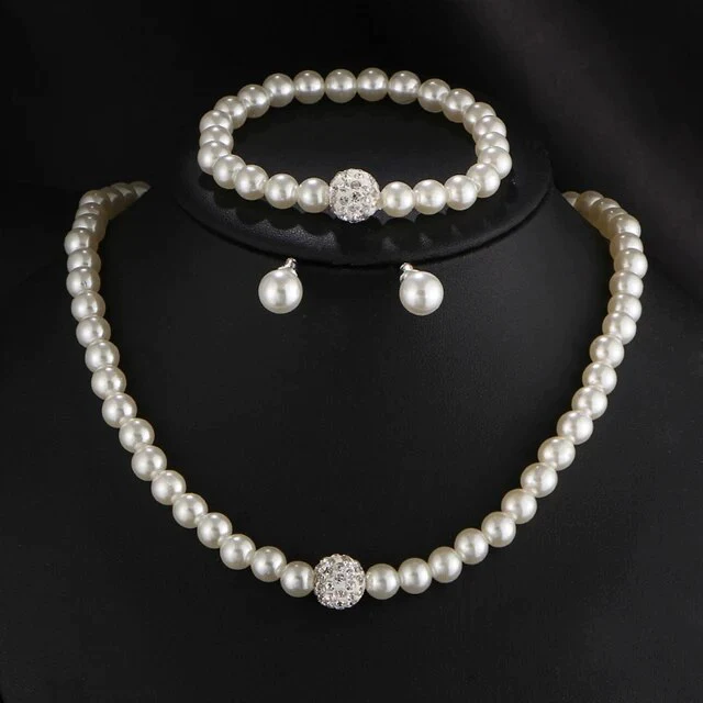Elegant Pearl Set Jasmine's Boutique Australia