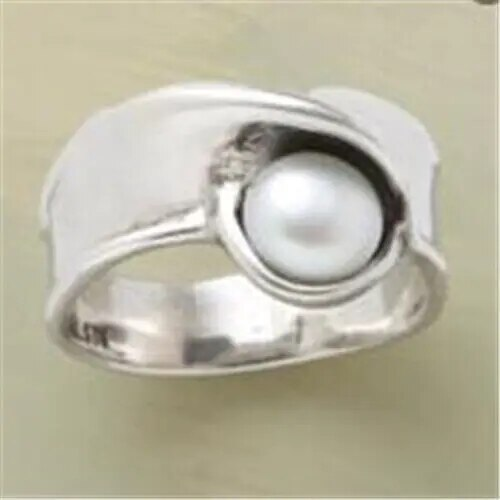 Vintage Inlaid Pearl Ring Jasmine's Boutique Australia