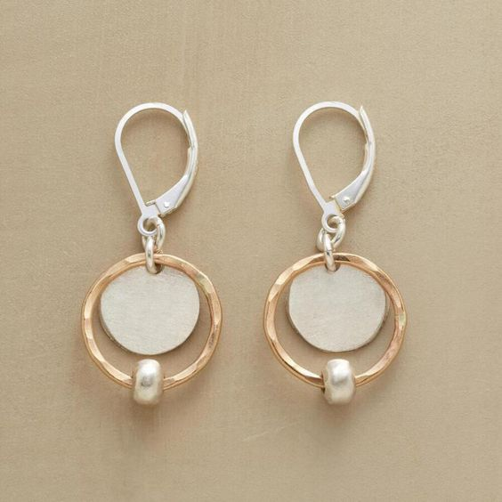 Vintage Gold & Silver Plated Pearl Earrings Jasmine's Boutique Australia