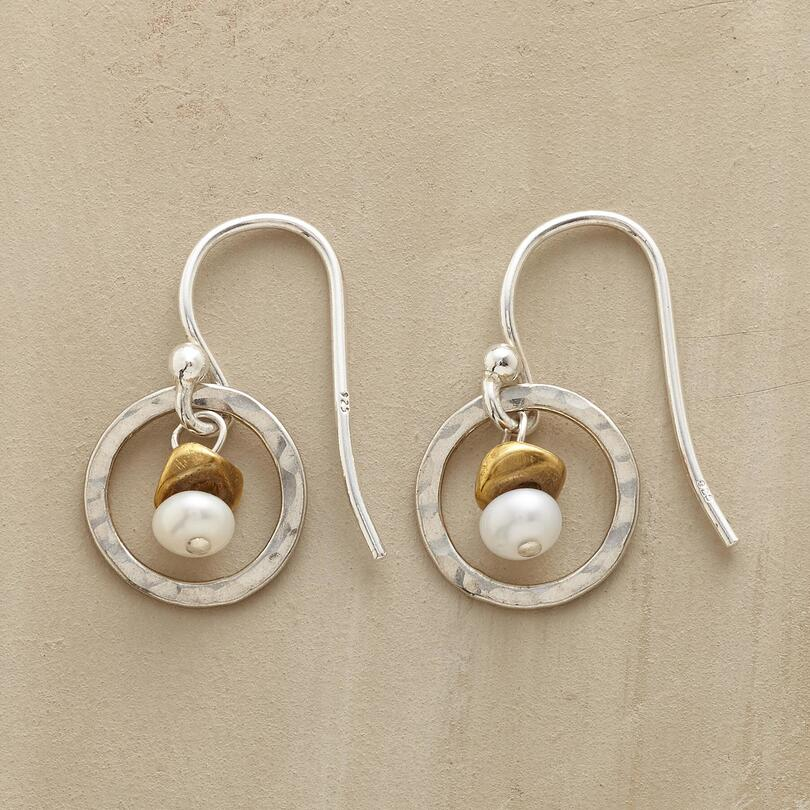 Vintage Rounded Pearl Silver Earrings Jasmine's Boutique Australia