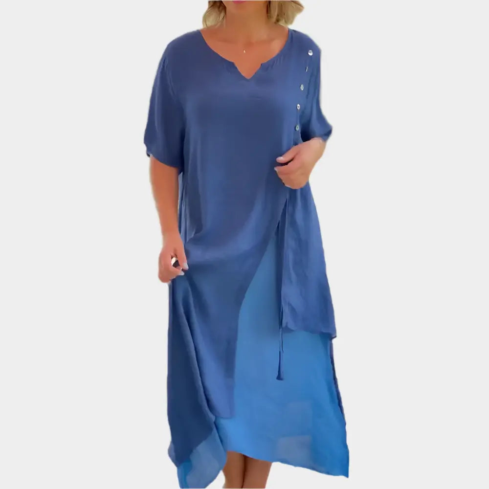 Classic Maxi Dress in Solid Color Jasmine's Boutique Australia