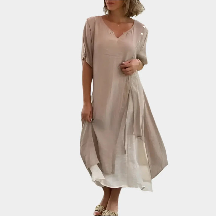 Classic Maxi Dress in Solid Color Jasmine's Boutique Australia