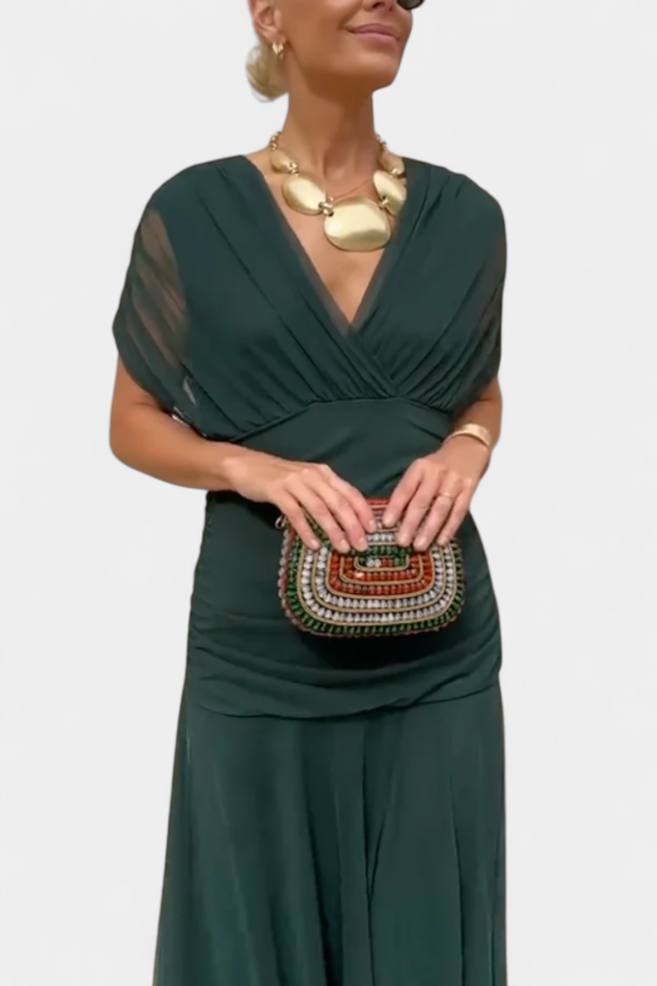 Aurora Floral Elegance Maxi Dress Jasmine's Boutique Australia