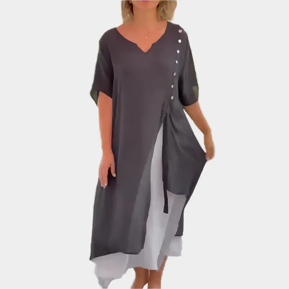 Classic Maxi Dress in Solid Color Jasmine's Boutique Australia