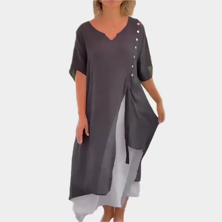 Classic Maxi Dress in Solid Color Jasmine's Boutique Australia