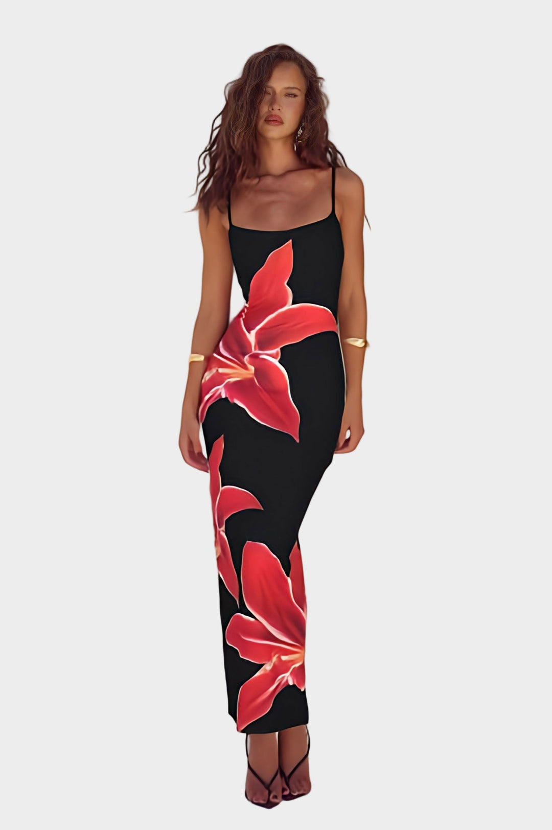 DEIA Midi Dress - Black Lily Jasmine's Boutique Australia