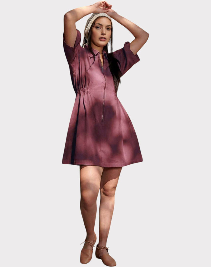 Noir Sping Zip Dress Jasmine's Boutique Australia