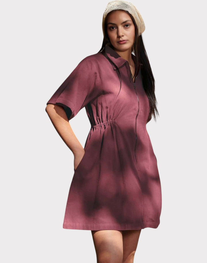 Noir Sping Zip Dress Jasmine's Boutique Australia