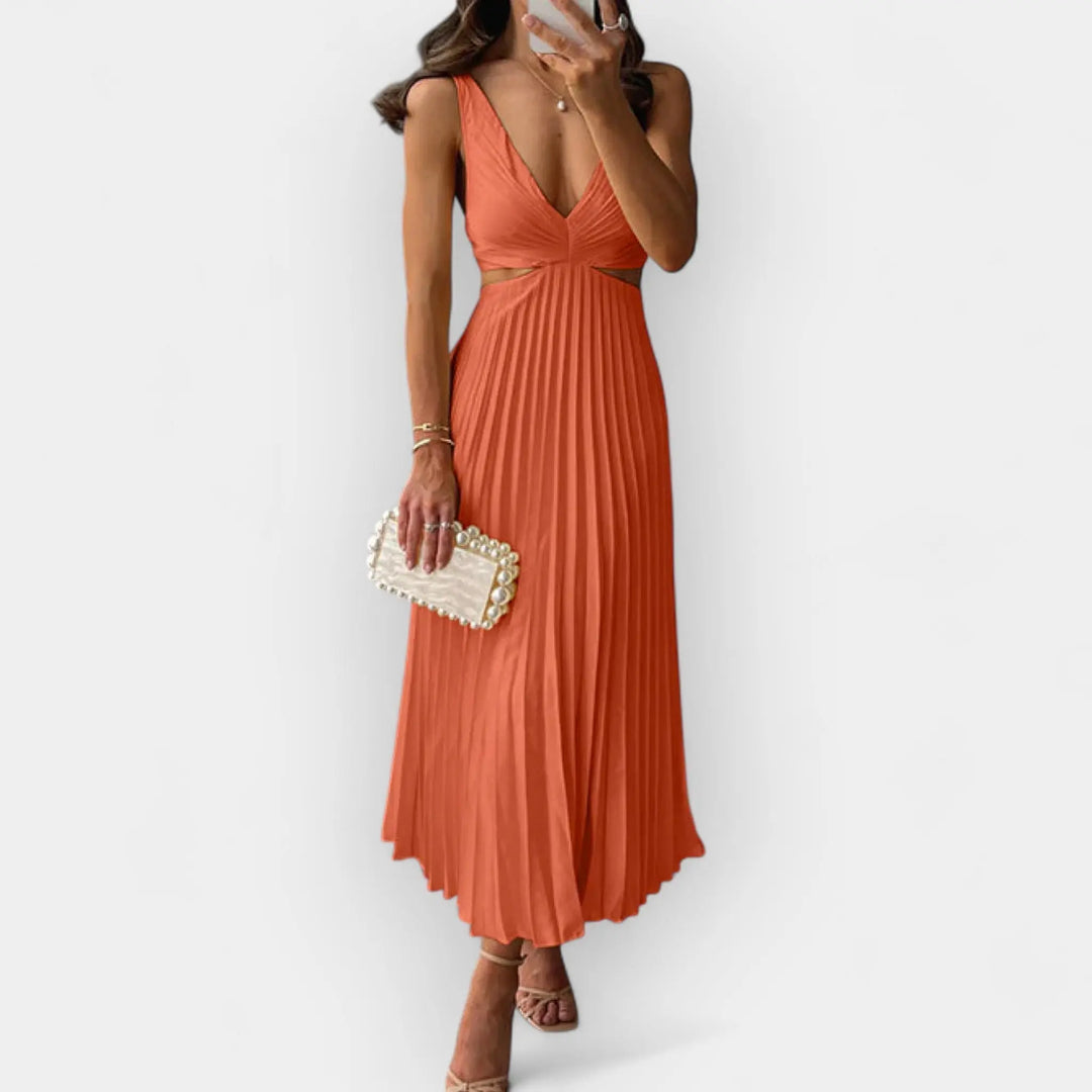 Midi Satin Dress Jasmine's Boutique Australia