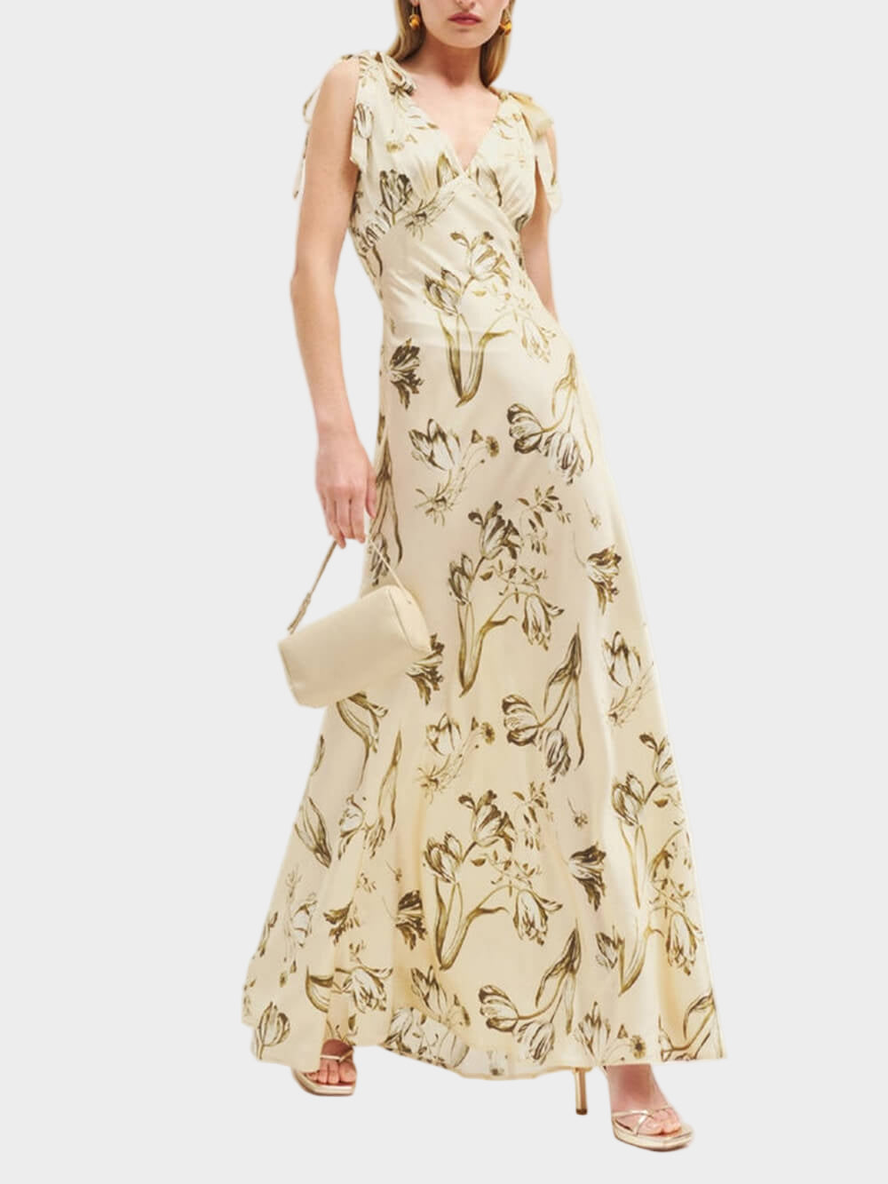 Leila Dress with Flare Knots Maxi Jasmine's Boutique Australia