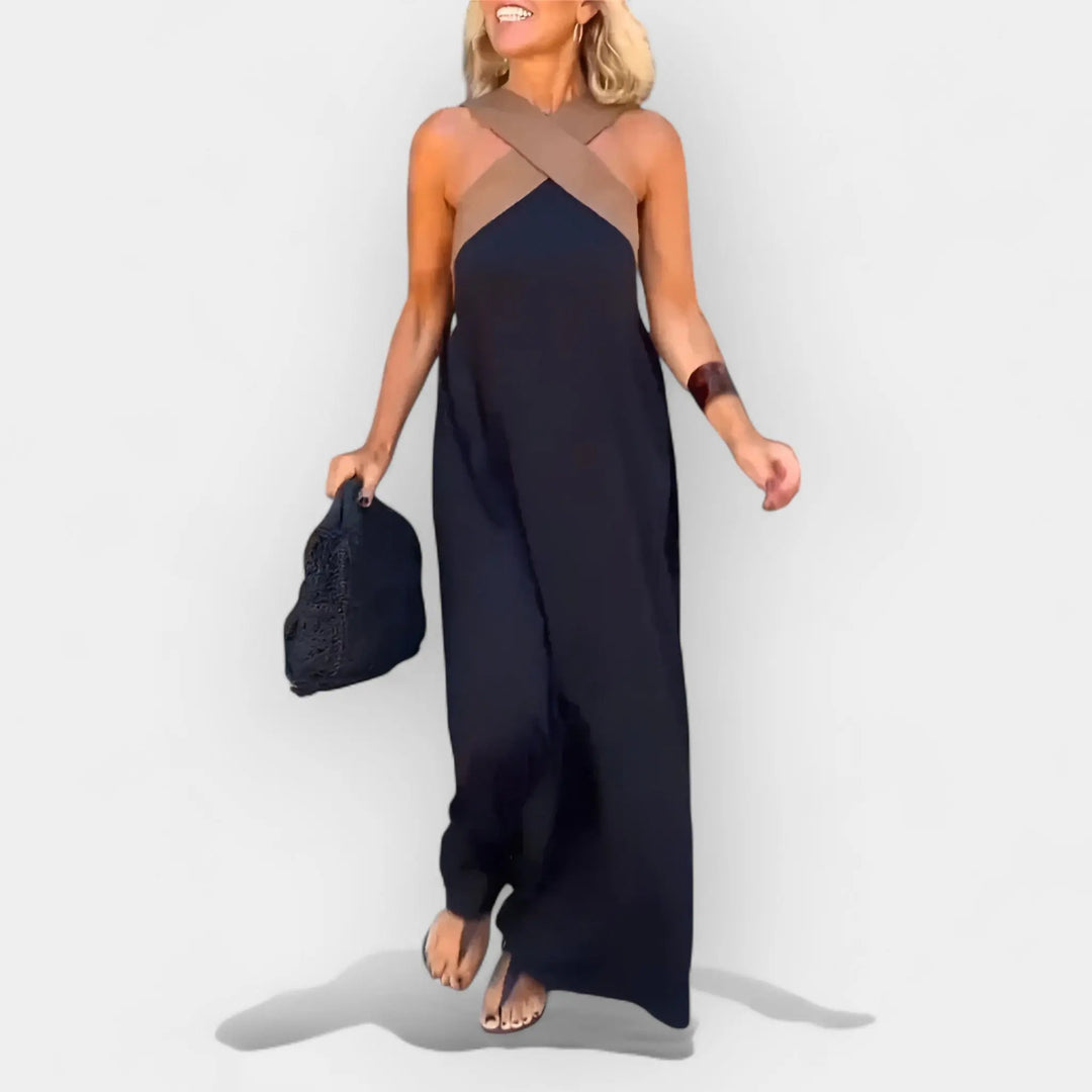 Airy Dress with Wrap Neckline Jasmine's Boutique Australia