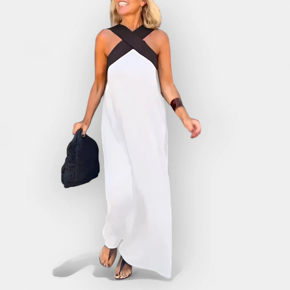 Airy Dress with Wrap Neckline Jasmine's Boutique Australia