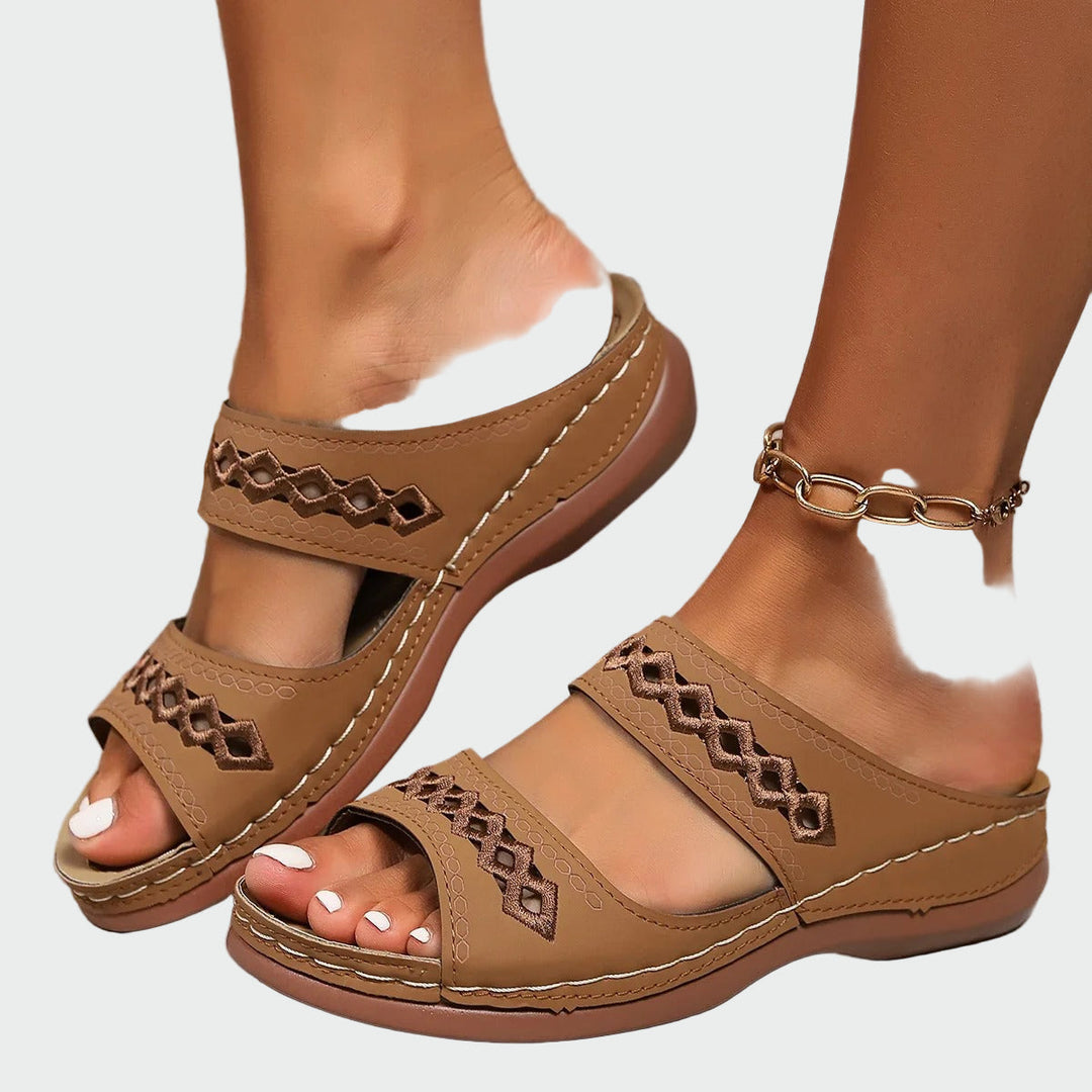 Double Strap Comfort Sandals Jasmine's Boutique Australia