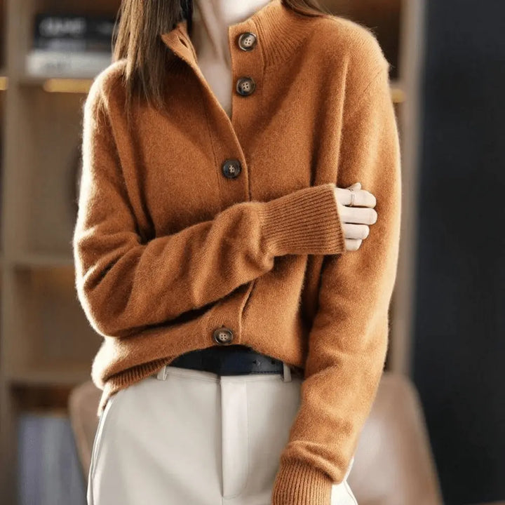 Elegant Soft-Touch Button Cardigan Jasmine's Boutique Australia