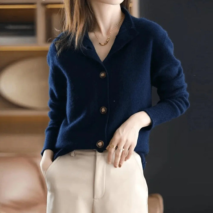 Elegant Soft-Touch Button Cardigan Jasmine's Boutique Australia