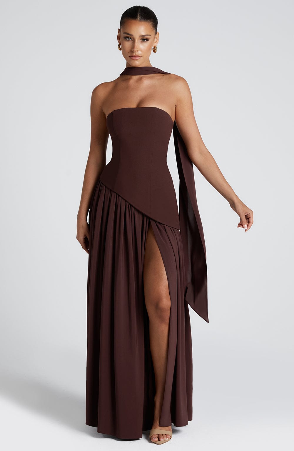 Luxe Strapless Maxi Dress Jasmine's Boutique Australia