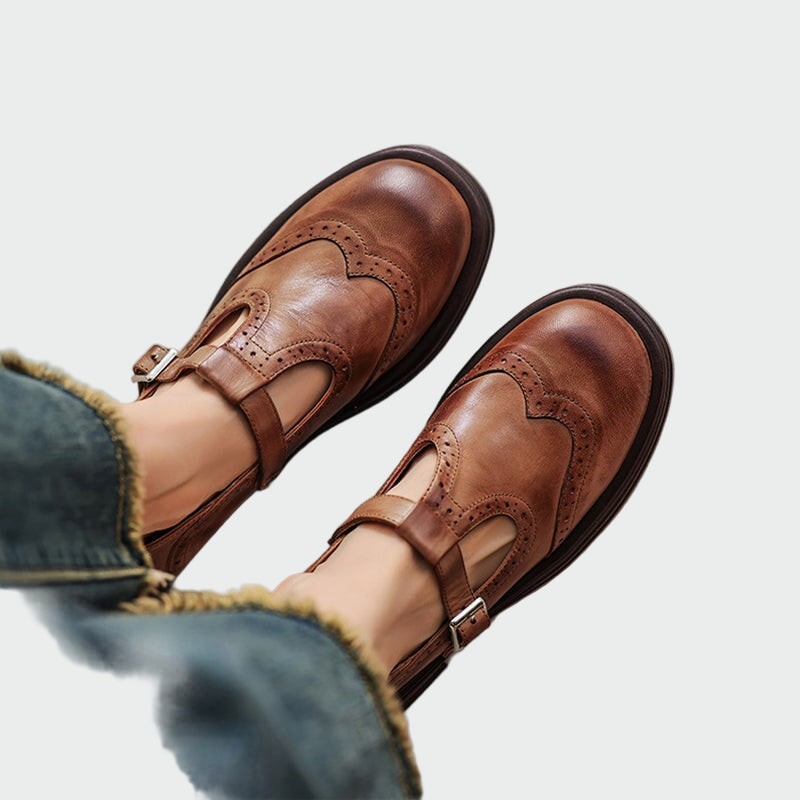 Verda Elegant Leather Shoe Jasmine's Boutique Australia