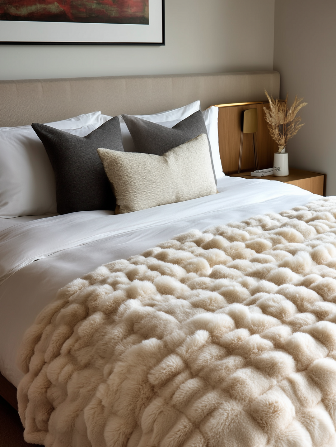 Warmy Cozy Blanket  Liora Lane Boutique  Cream 79.95