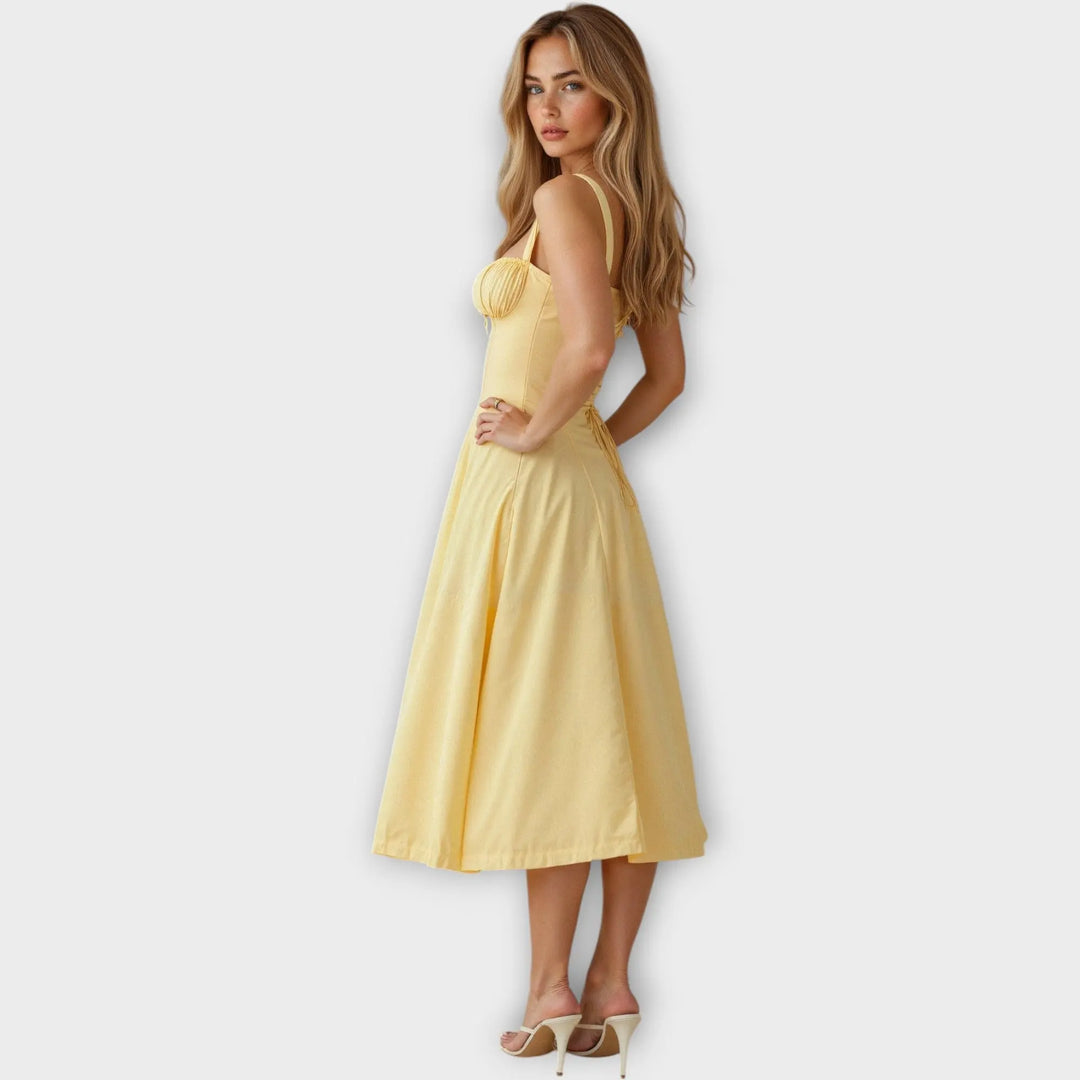 Midi Dress with Corset Jasmine's Boutique Australia