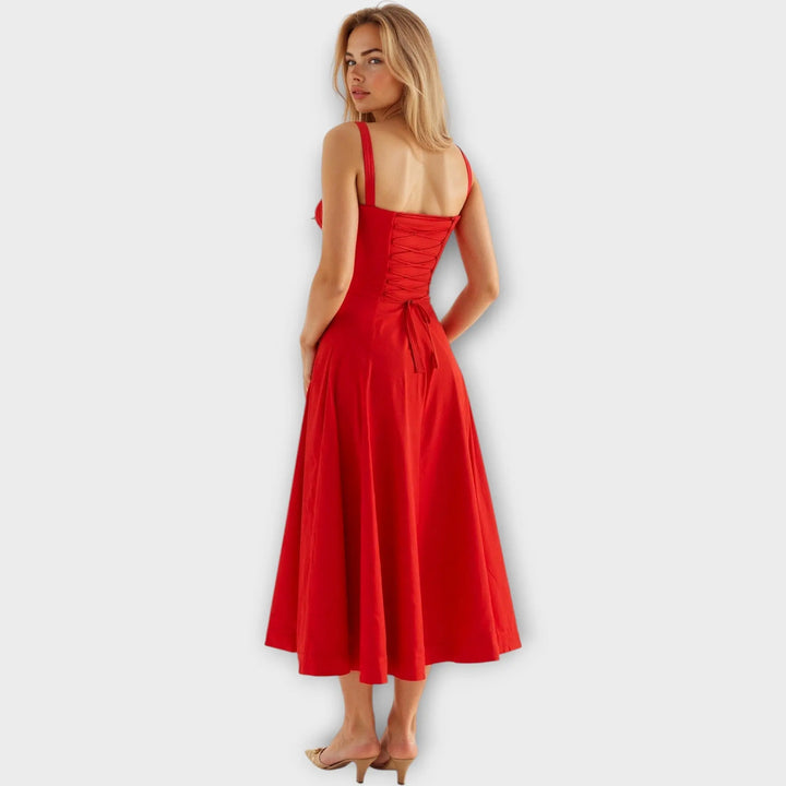 Midi Dress with Corset Jasmine's Boutique Australia