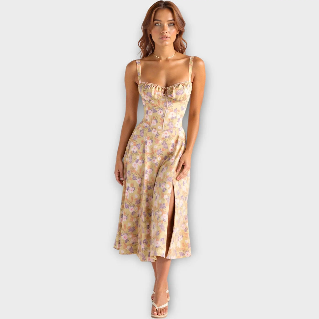 Midi Dress with Corset Jasmine's Boutique Australia