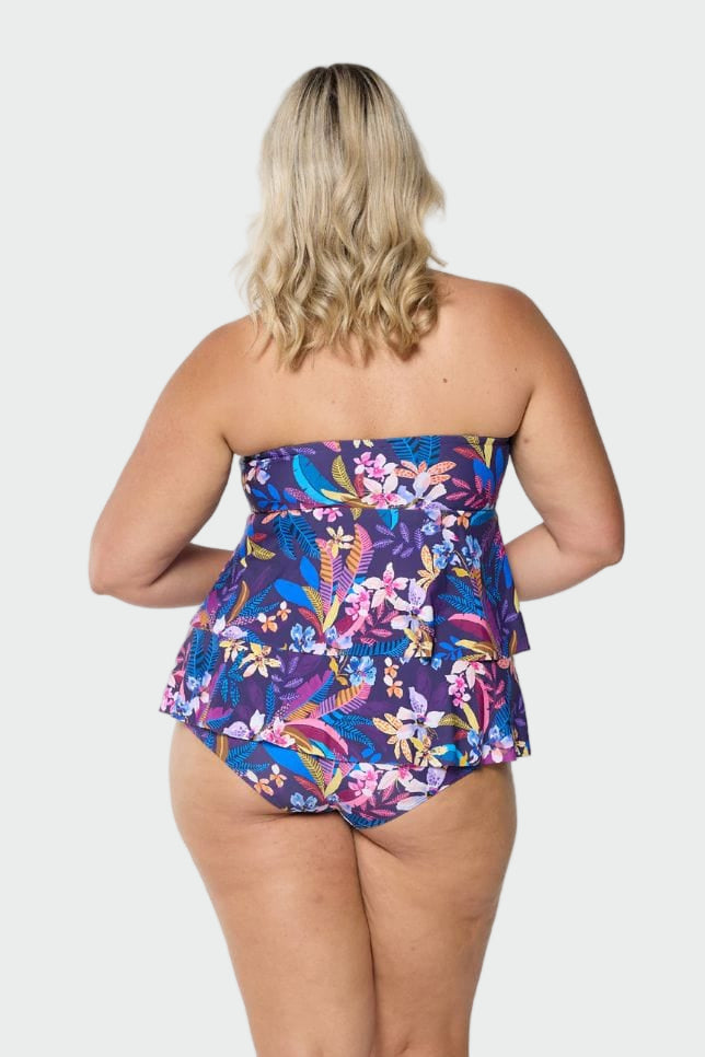 Majorca Bandeau Tiered Tankini Top Jasmine's Boutique Australia