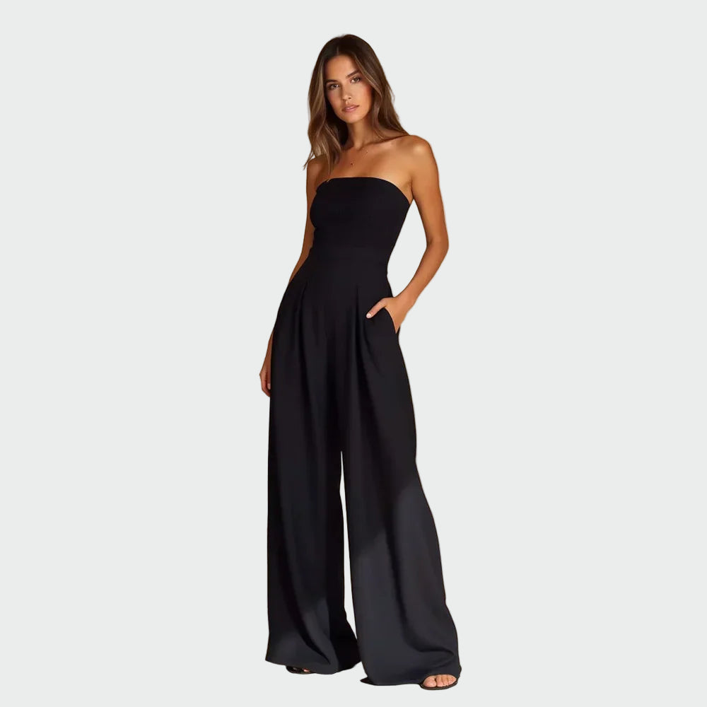 Strapless Wide-Leg Jumpsuit Jasmine's Boutique Australia