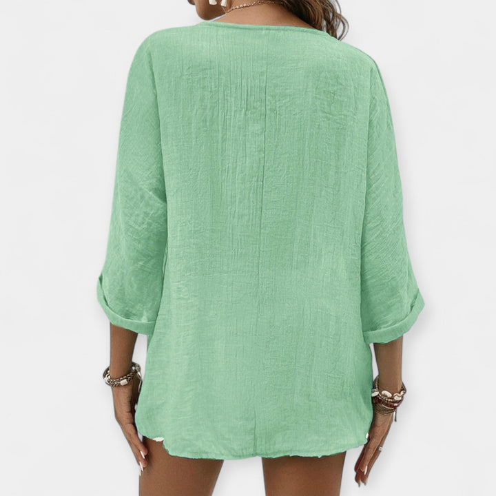 Linen T-Shirt Jasmine's Boutique Australia