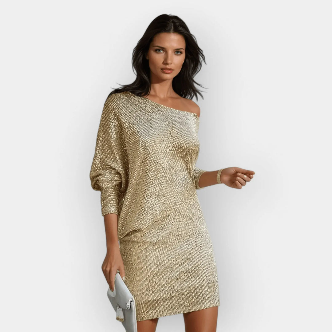 Evening Dress with Sequins Jasmine's Boutique Australia