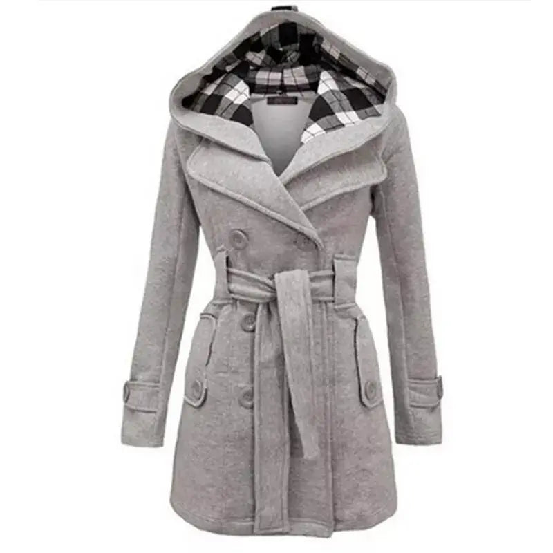Heritage Wrap Hooded Coat Jasmine's Boutique Australia